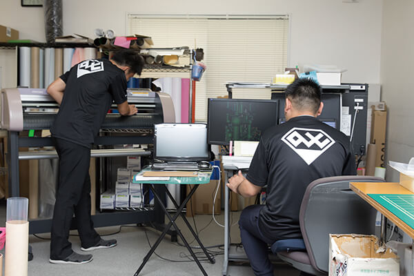 プリントの工程