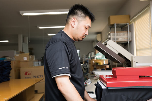 プリントの工程