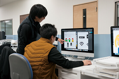 デザイン画の入力